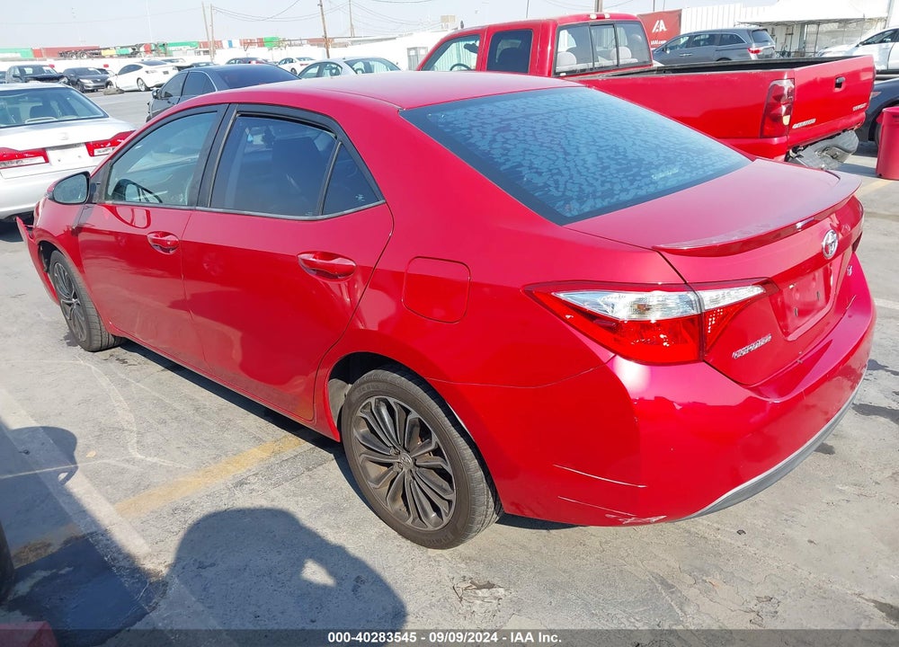 2014 TOYOTA COROLLA S PLUS VIN: 5YFBURHE3EP147783