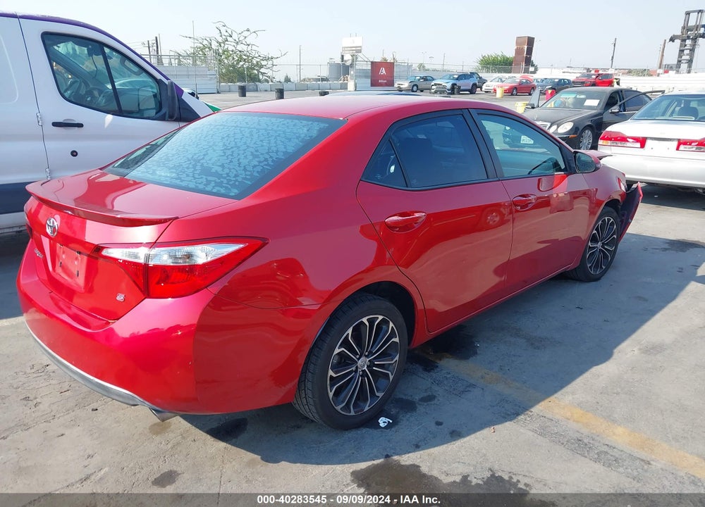 2014 TOYOTA COROLLA S PLUS VIN: 5YFBURHE3EP147783