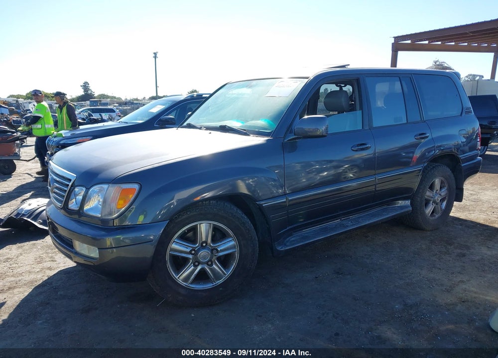 2006 LEXUS LX 470 VIN: JTJHT00W764011929