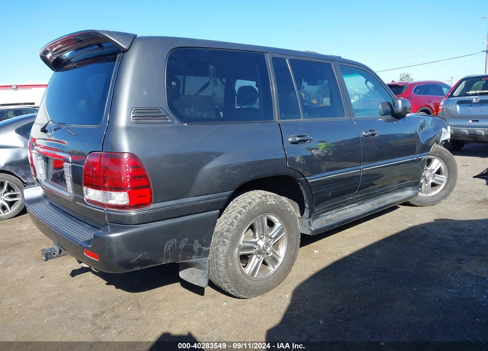 2006 LEXUS LX 470 VIN: JTJHT00W764011929