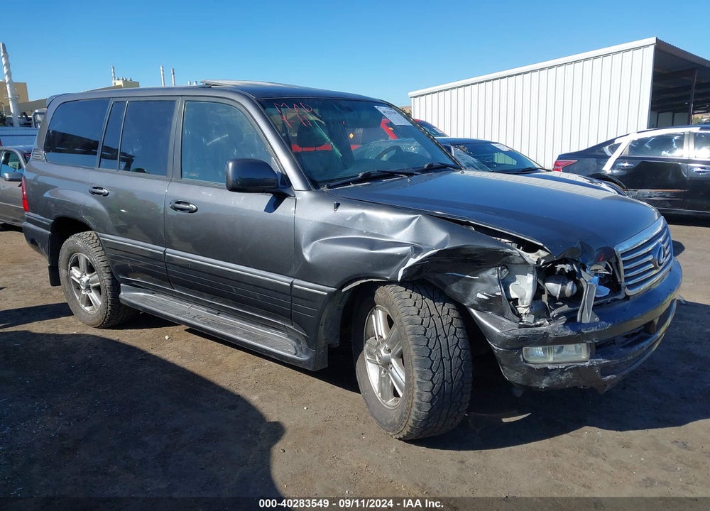 2006 LEXUS LX 470 VIN: JTJHT00W764011929