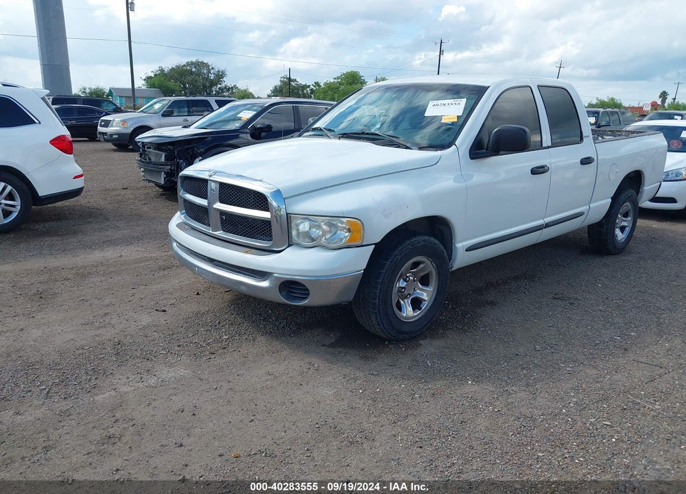 2002 DODGE RAM 1500 ST VIN: 3D7HA18N62G147398