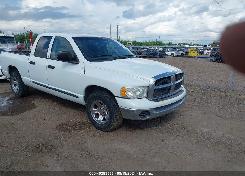 2002 DODGE RAM 1500 ST VIN: 3D7HA18N62G147398