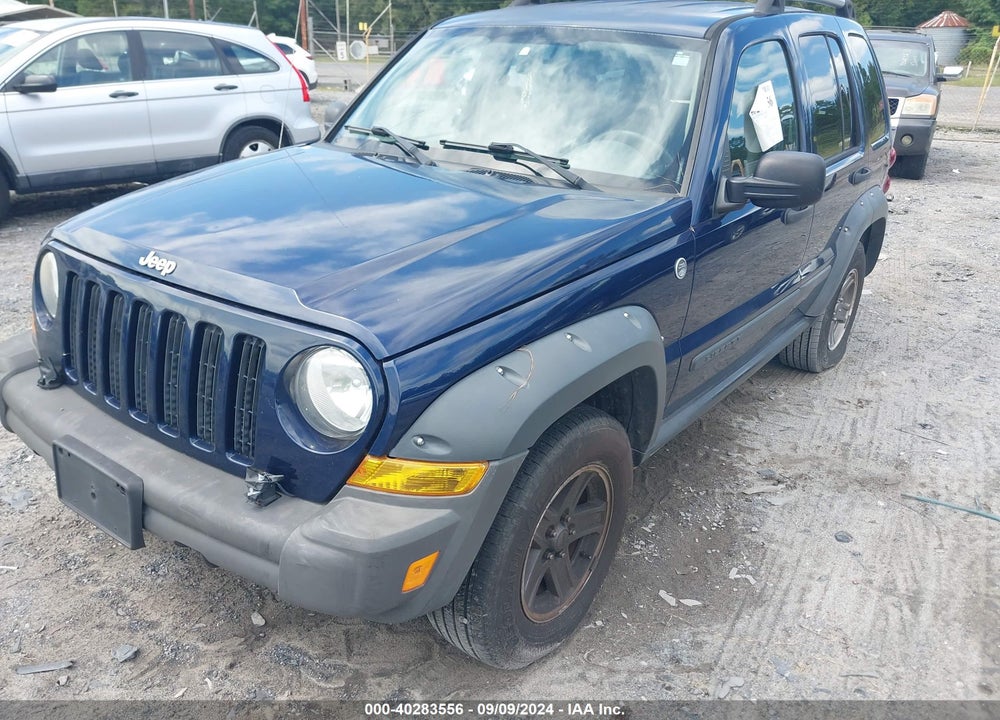 2006 JEEP LIBERTY RENEGADE VIN: 1J4GL38K66W117322