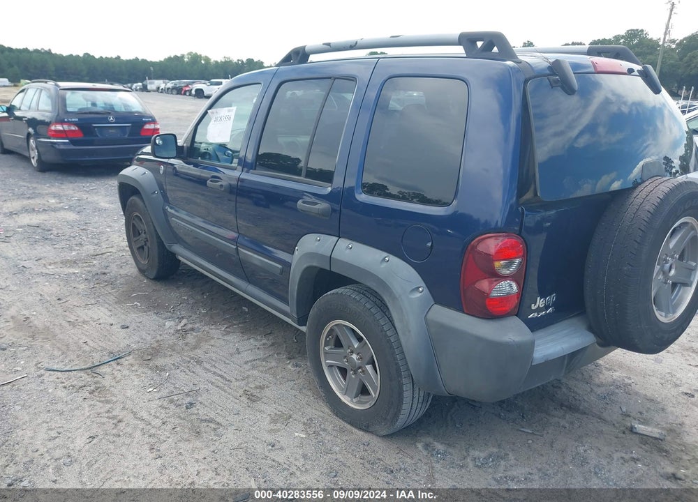 2006 JEEP LIBERTY RENEGADE VIN: 1J4GL38K66W117322