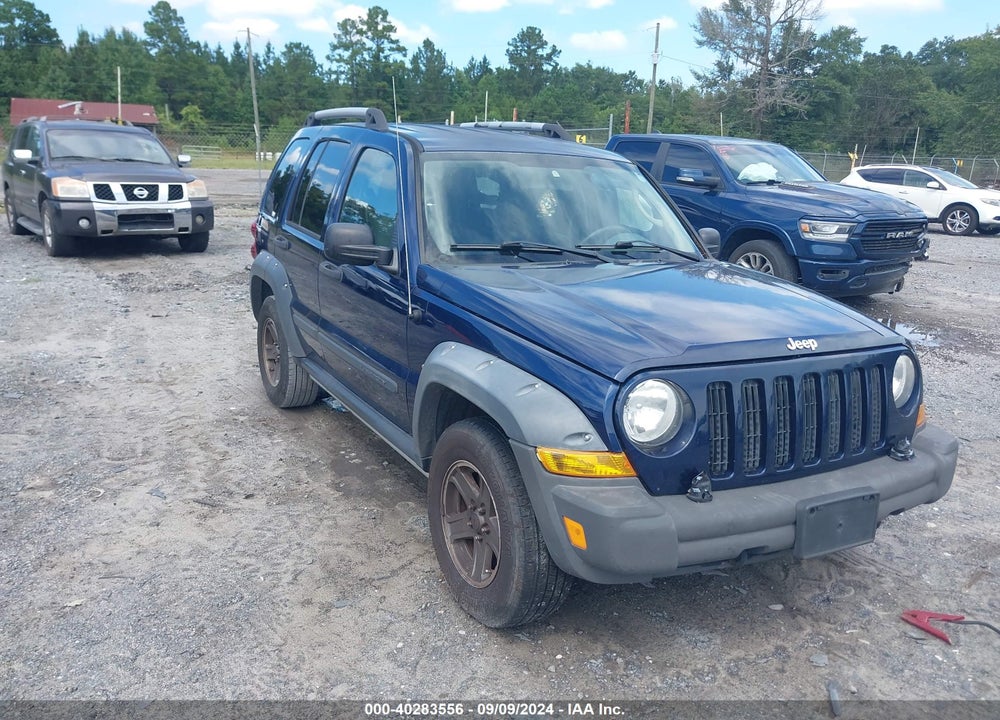 2006 JEEP LIBERTY RENEGADE VIN: 1J4GL38K66W117322