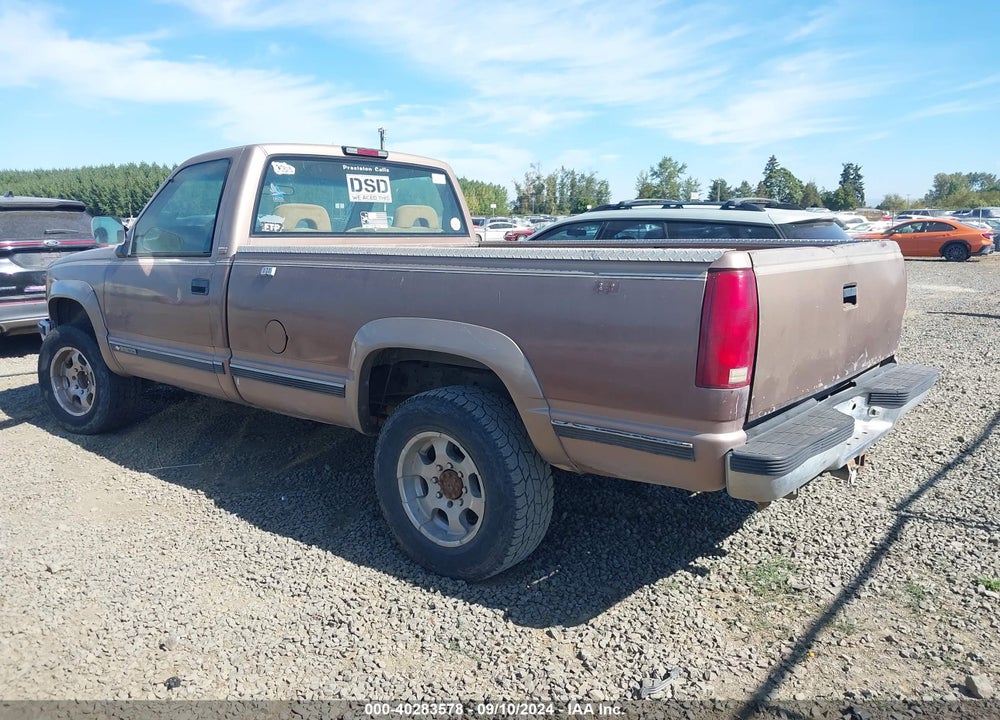 1994 CHEVROLET GMT-400 K2500 VIN: 1GCGK24FXRE153150