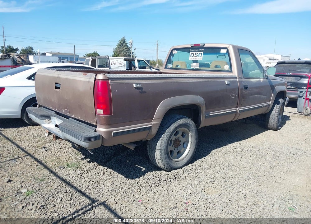 1994 CHEVROLET GMT-400 K2500 VIN: 1GCGK24FXRE153150