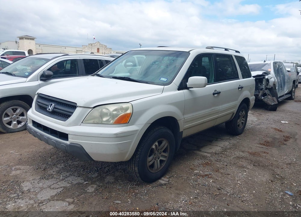 2003 HONDA PILOT EX-L VIN: 2HKYF18573H590650