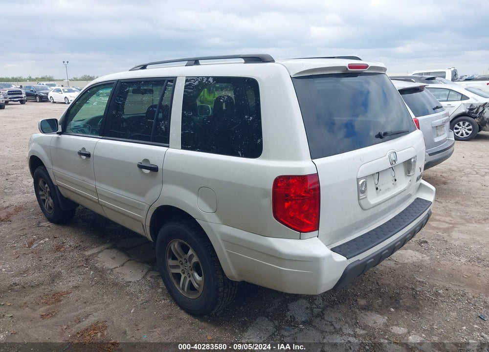 2003 HONDA PILOT EX-L VIN: 2HKYF18573H590650