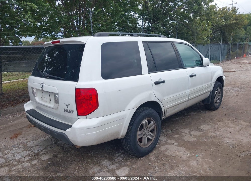 2003 HONDA PILOT EX-L VIN: 2HKYF18573H590650