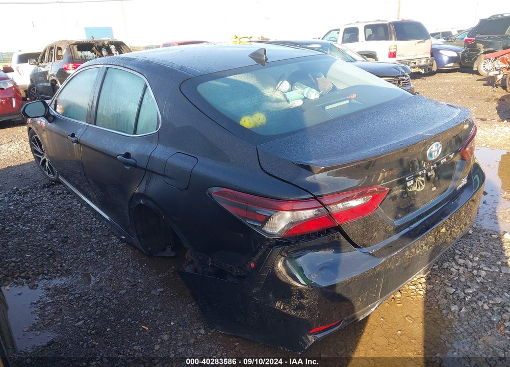 2021 TOYOTA CAMRY SE HYBRID VIN: 4T1S31AK4MU565724