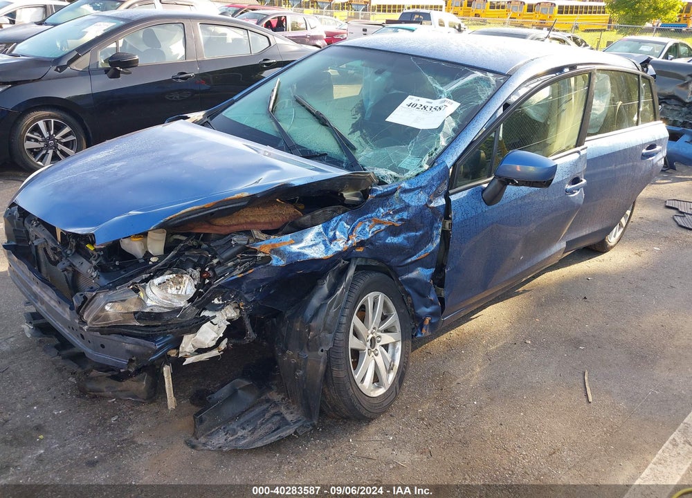 2016 SUBARU IMPREZA 2.0I PREMIUM VIN: JF1GPAB68GH288191