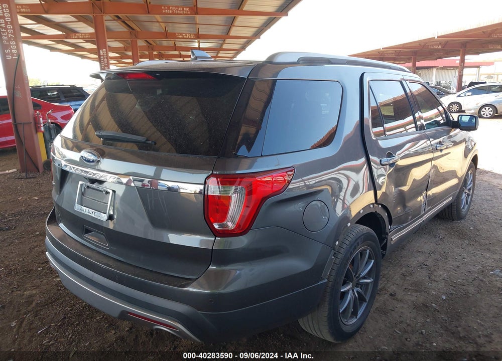 2017 FORD EXPLORER XLT VIN: 1FM5K7D87HGD42486