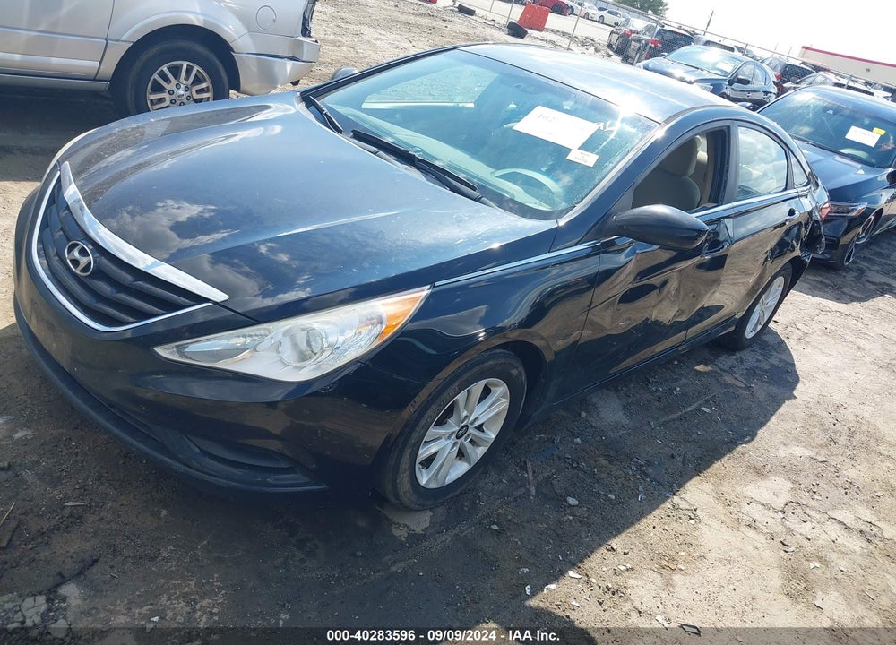 2013 HYUNDAI SONATA GLS VIN: 5NPEB4AC4DH703321