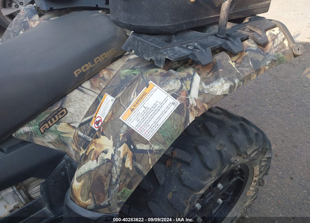 2015 POLARIS SPORTSMAN XP 1000 VIN: 4XASXE952FA617765
