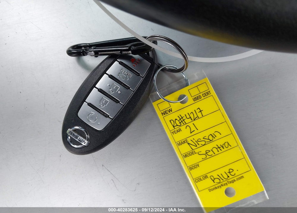 2021 NISSAN SENTRA SV XTRONIC CVT VIN: 3N1AB8CV3MY314289