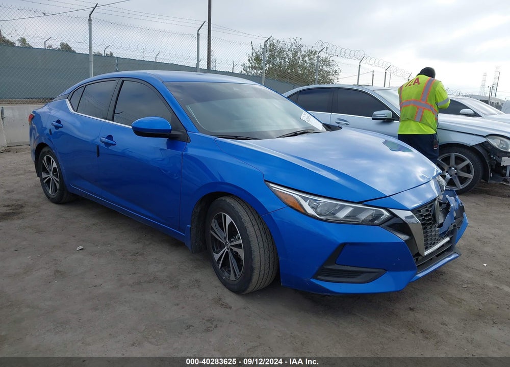 2021 NISSAN SENTRA SV XTRONIC CVT VIN: 3N1AB8CV3MY314289