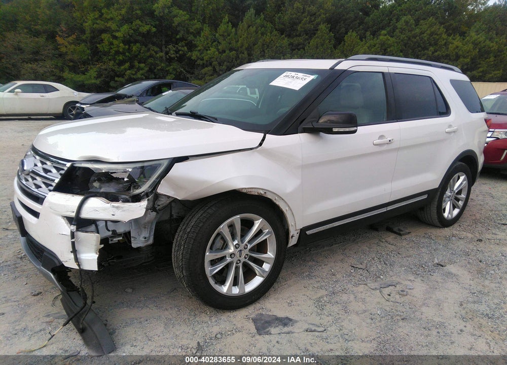 2018 FORD EXPLORER XLT VIN: 1FM5K7D88JGC80036