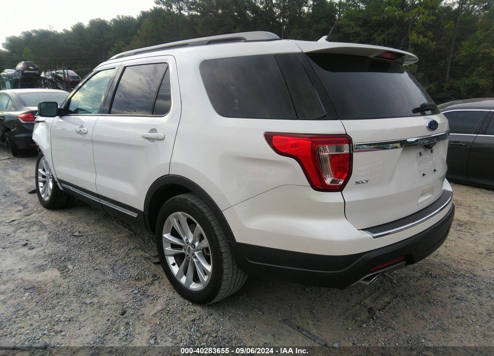 2018 FORD EXPLORER XLT VIN: 1FM5K7D88JGC80036