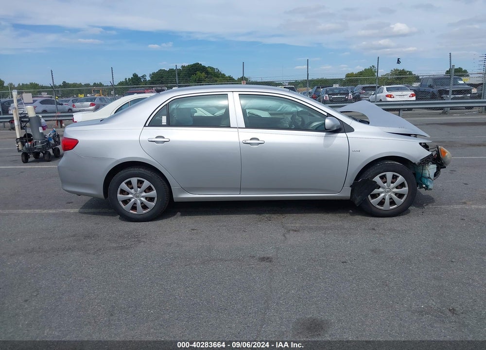 2009 TOYOTA COROLLA LE VIN: JTDBL40EX99069578