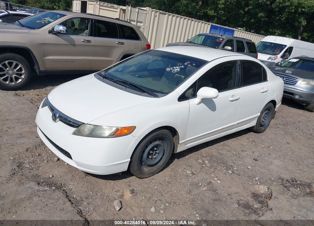 2008 HONDA CIVIC SDN LX VIN: 2HGFA16518H325068