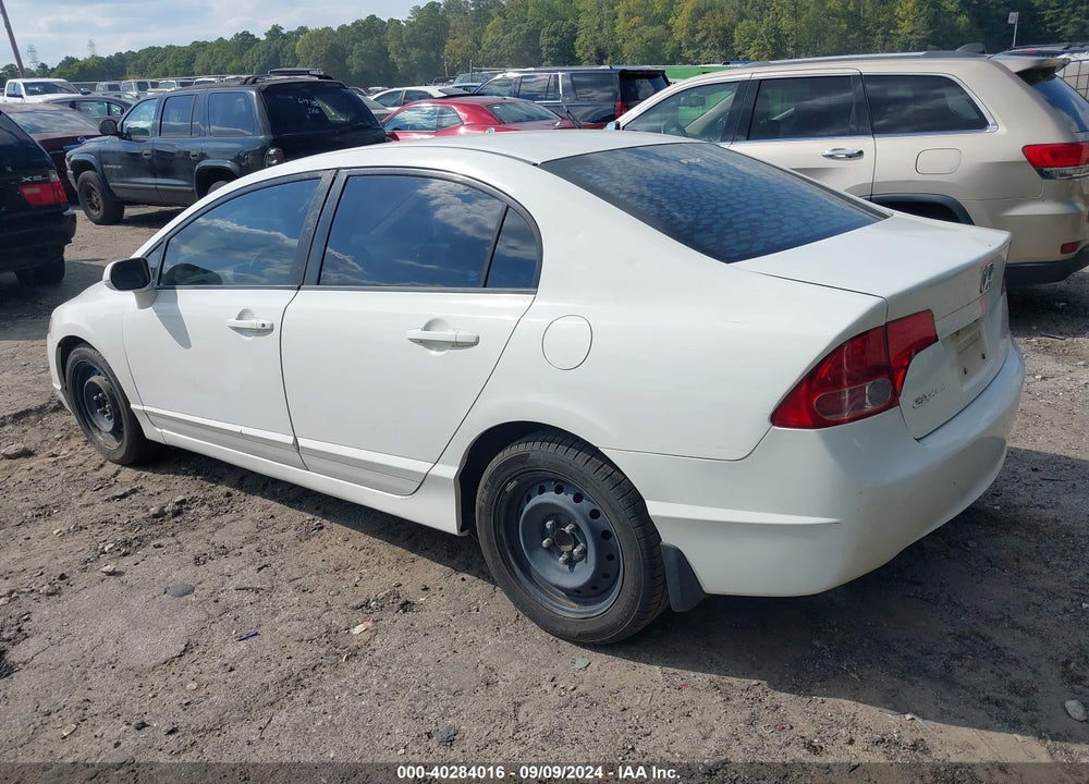 2008 HONDA CIVIC SDN LX VIN: 2HGFA16518H325068