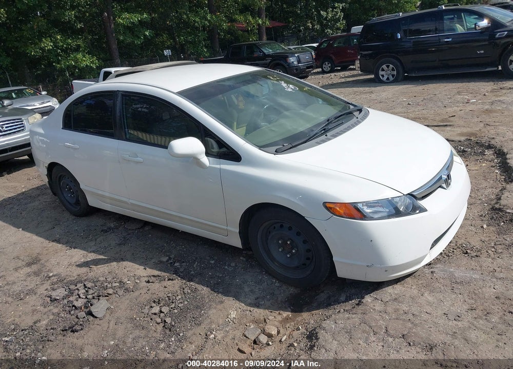 2008 HONDA CIVIC SDN LX VIN: 2HGFA16518H325068