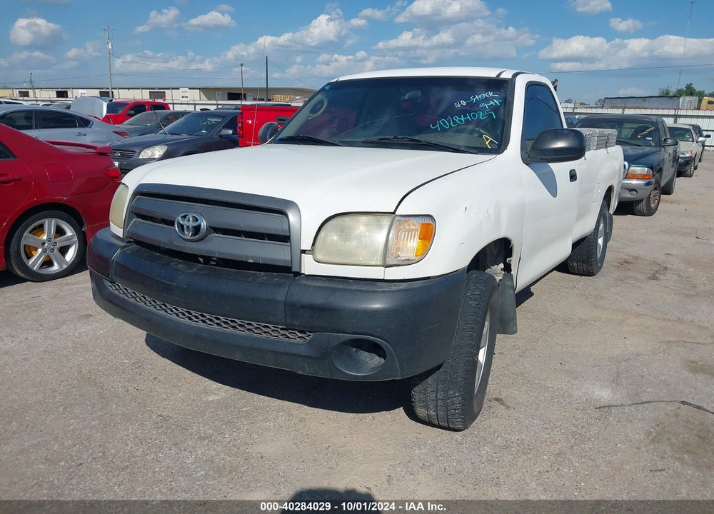 2004 TOYOTA TUNDRA VIN: 5TBJN32124S441704