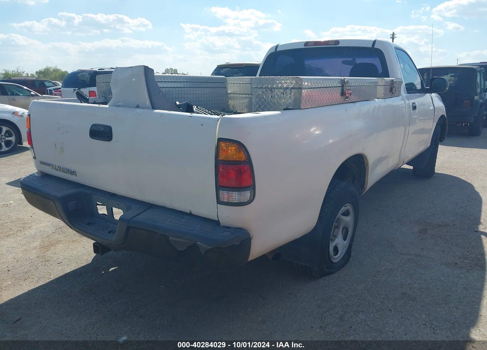 2004 TOYOTA TUNDRA VIN: 5TBJN32124S441704