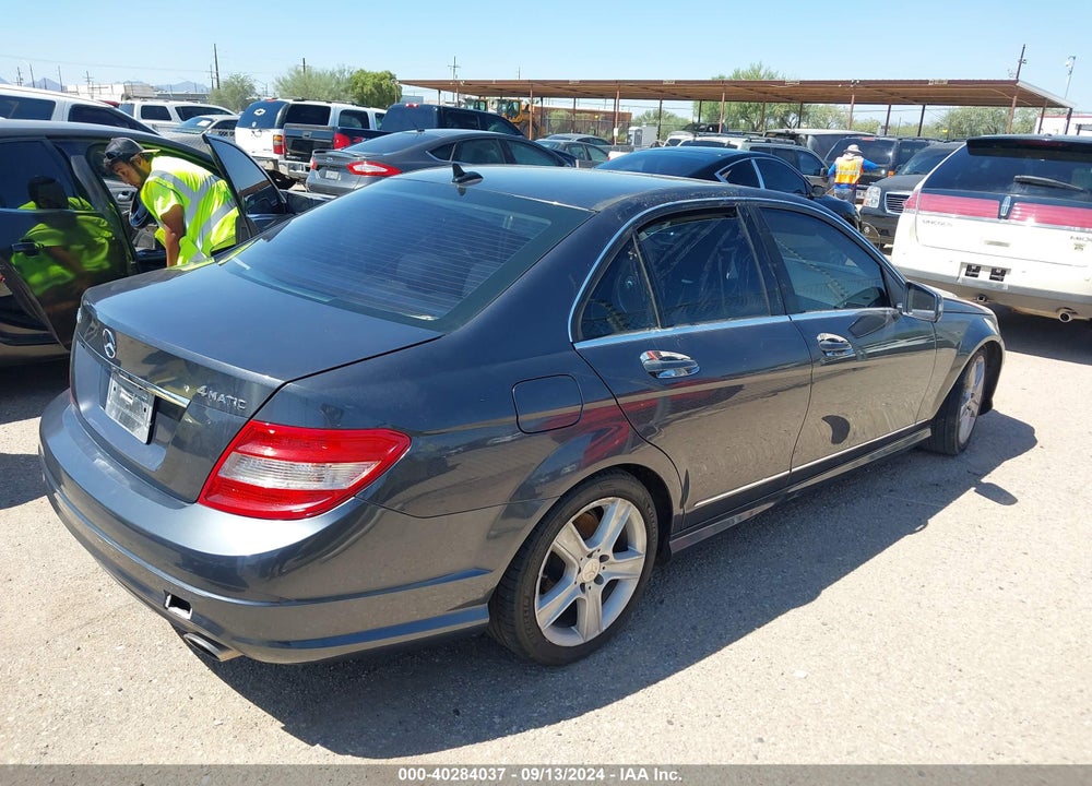 2010 MERCEDES-BENZ C 300 LUXURY 4MATIC/SPORT 4MATIC VIN: WDDGF8BB9AR117055