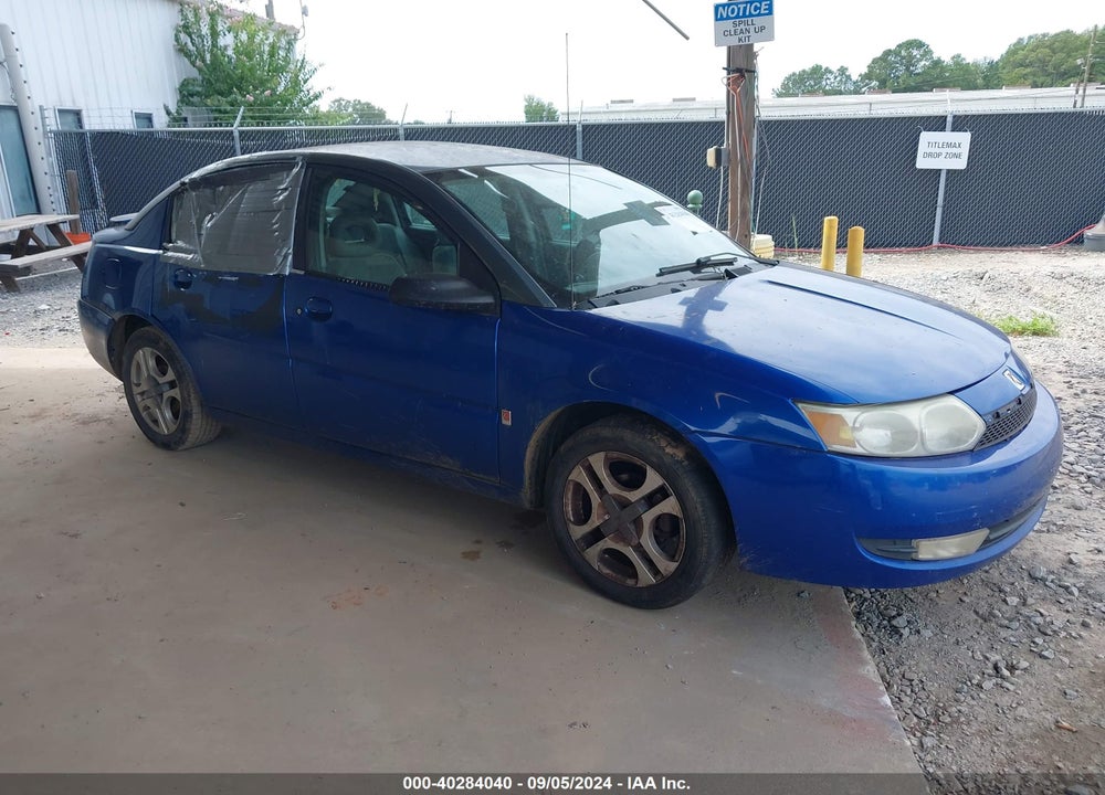 2003 SATURN ION VIN: 1G8AL52F53Z151453