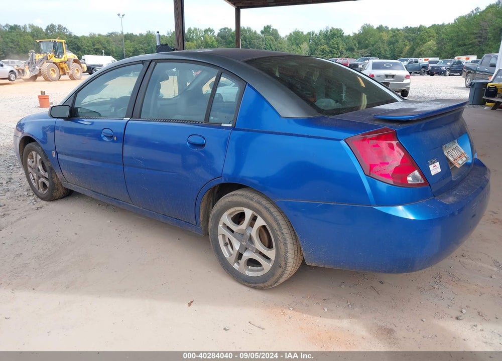2003 SATURN ION VIN: 1G8AL52F53Z151453