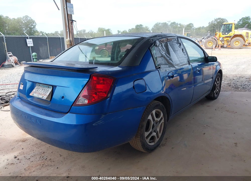 2003 SATURN ION VIN: 1G8AL52F53Z151453