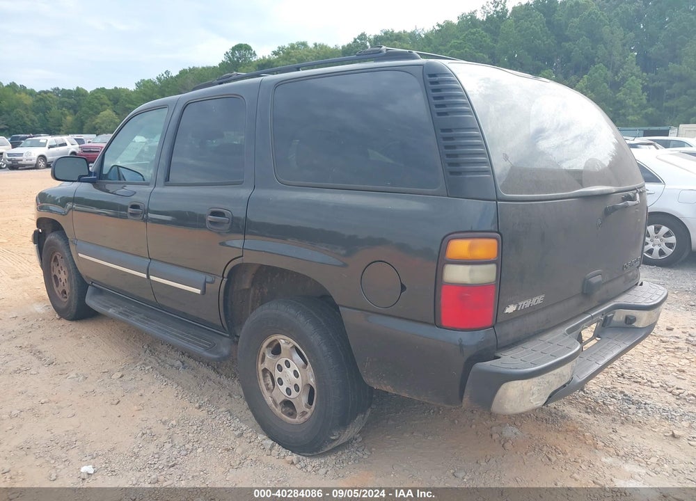 2004 CHEVROLET TAHOE LS VIN: 1GNEC13Z24R121375