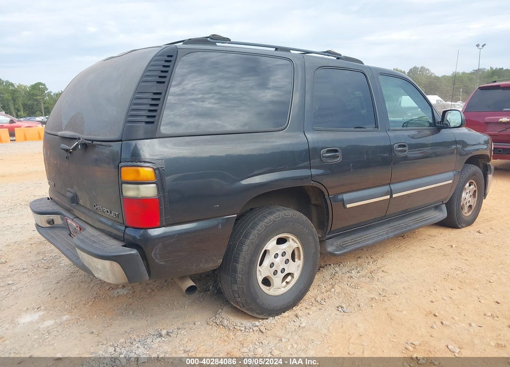 2004 CHEVROLET TAHOE LS VIN: 1GNEC13Z24R121375