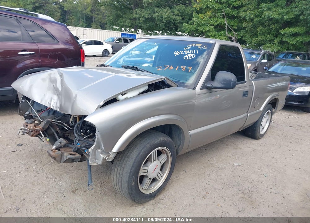 2003 GMC SONOMA SL VIN: 1GTCS14H538276189