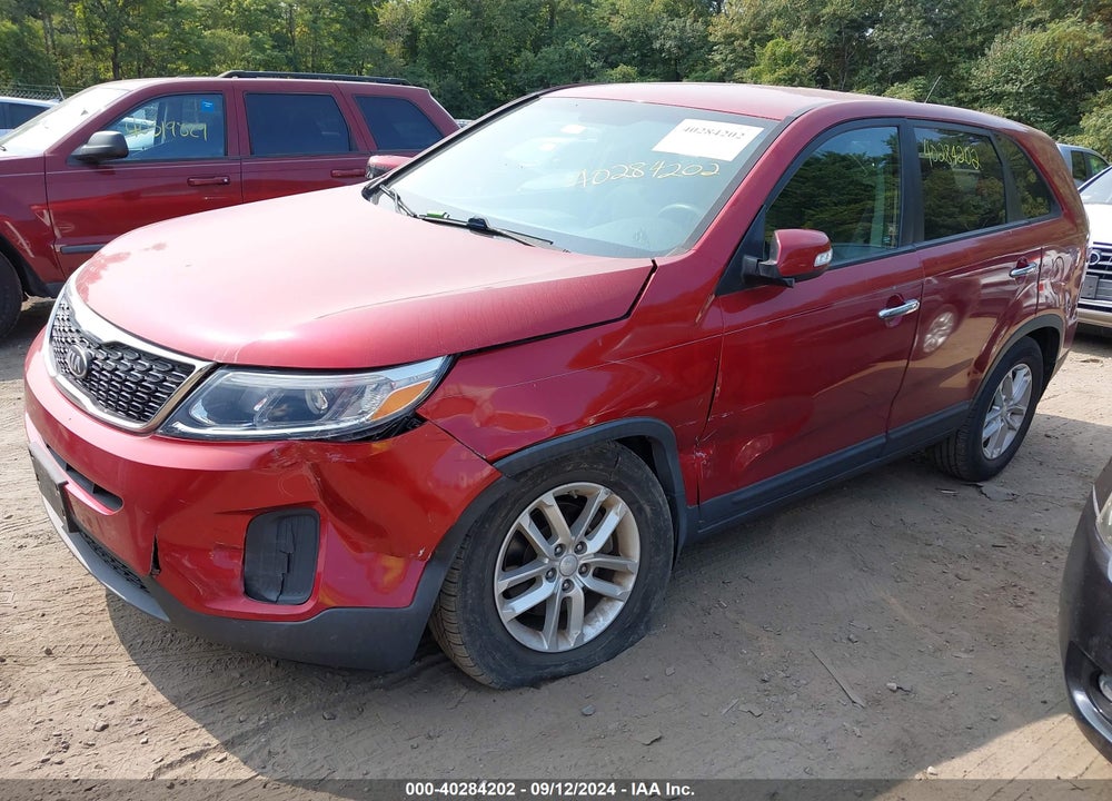 2014 KIA SORENTO LX VIN: 5XYKT3A66EG494872