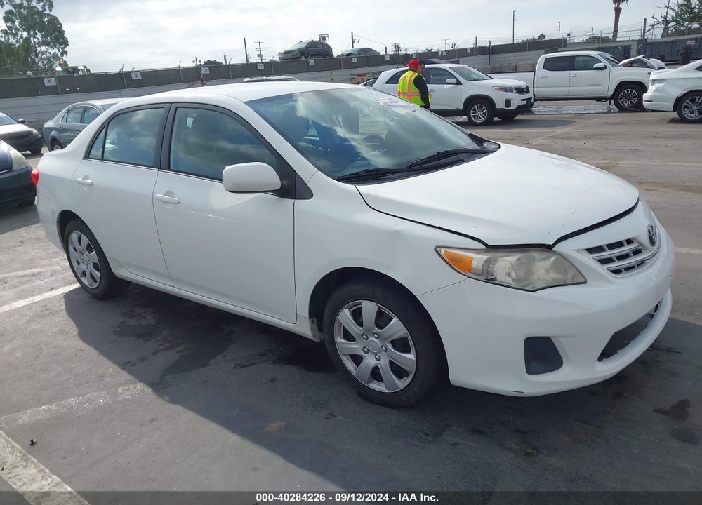 2013 TOYOTA COROLLA LE VIN: 2T1BU4EE9DC016783