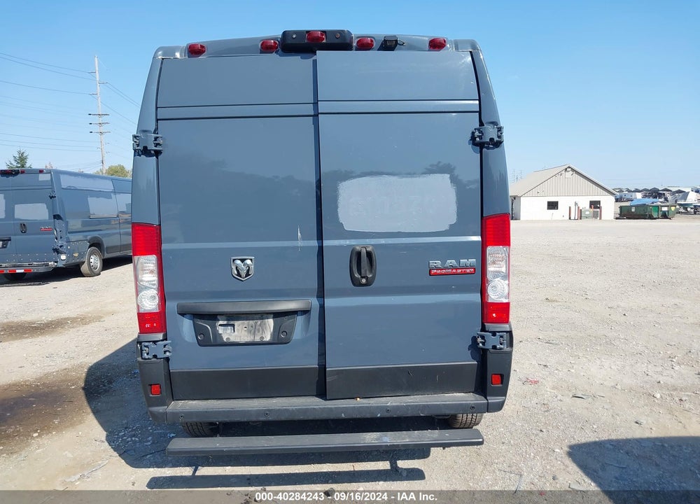 2019 RAM PROMASTER 2500 HIGH ROOF 159 WB VIN: 3C6TRVDG0KE519087