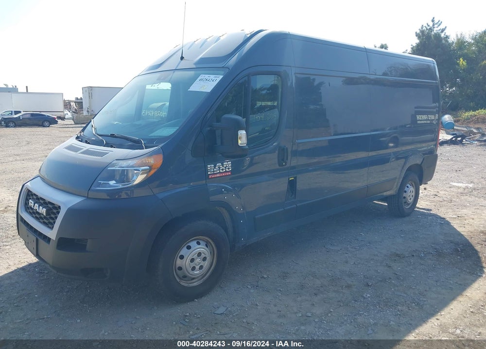2019 RAM PROMASTER 2500 HIGH ROOF 159 WB VIN: 3C6TRVDG0KE519087
