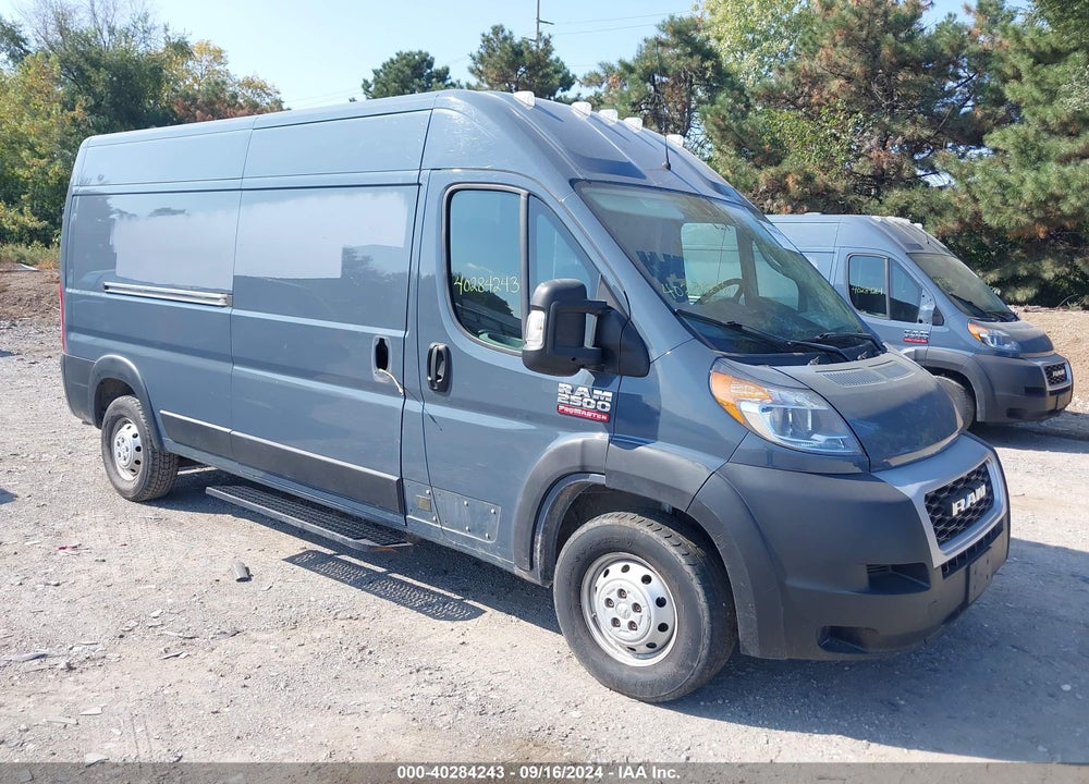2019 RAM PROMASTER 2500 HIGH ROOF 159 WB VIN: 3C6TRVDG0KE519087