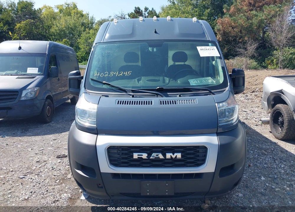 2019 RAM PROMASTER 2500 HIGH ROOF 159 WB VIN: 3C6TRVDG9KE514955
