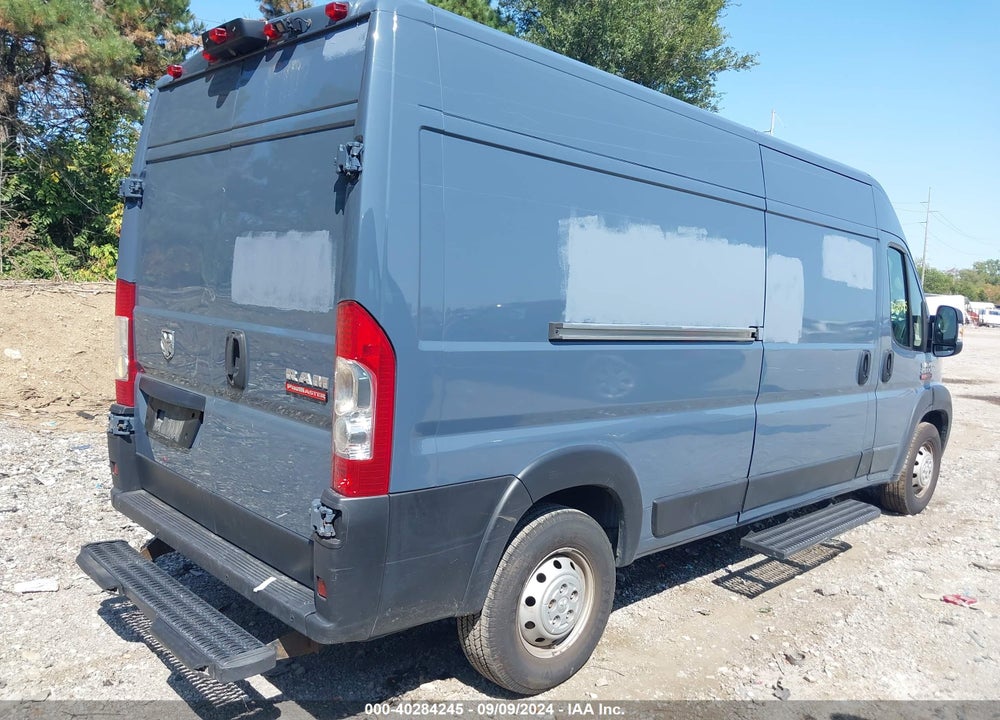 2019 RAM PROMASTER 2500 HIGH ROOF 159 WB VIN: 3C6TRVDG9KE514955