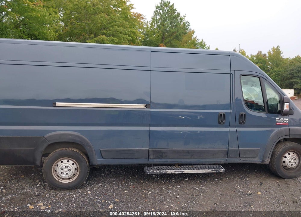 2019 RAM PROMASTER 3500 CARGO VAN HIGH ROOF 159 WB EXT VIN: 3C6URVJG2KE544579