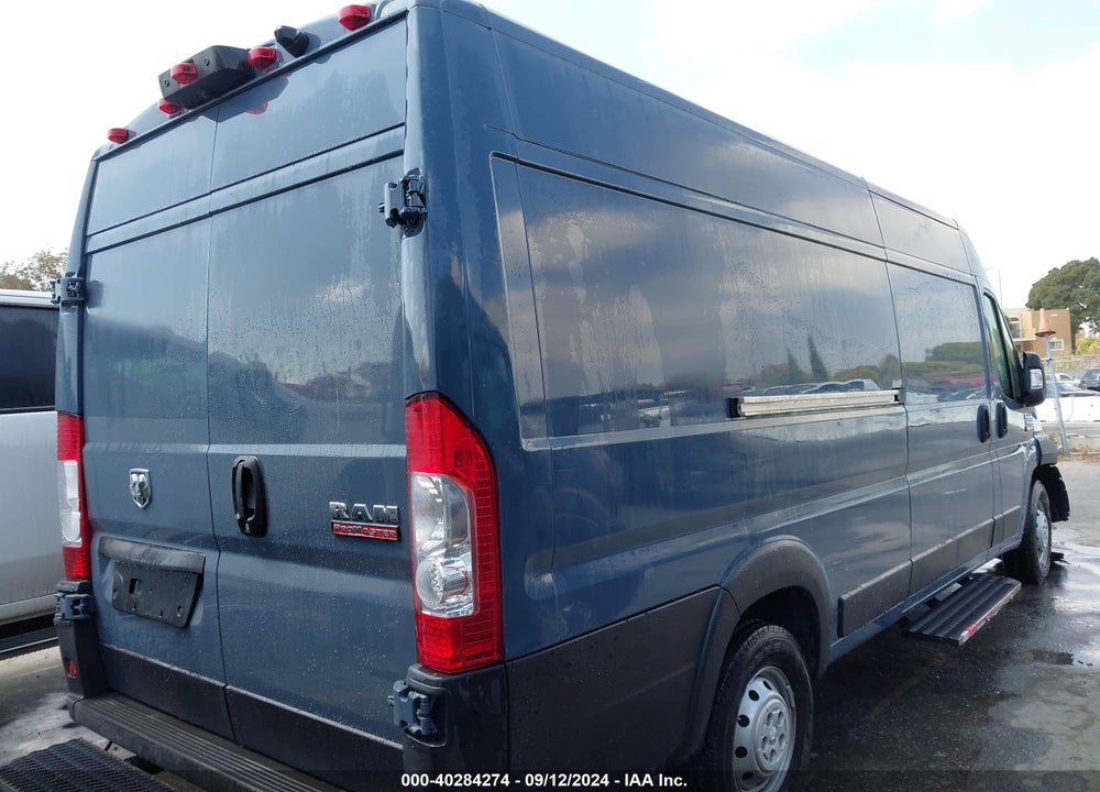 2021 RAM PROMASTER 3500 CARGO VAN HIGH ROOF 159 WB EXT VIN: 3C6MRVJG5ME556700