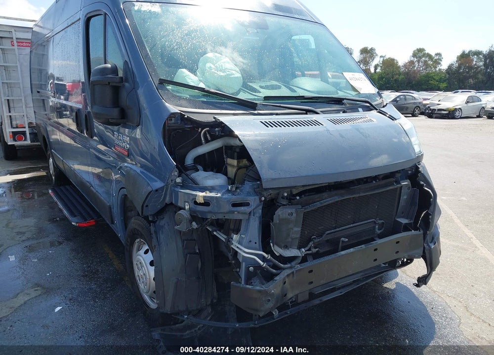 2021 RAM PROMASTER 3500 CARGO VAN HIGH ROOF 159 WB EXT VIN: 3C6MRVJG5ME556700