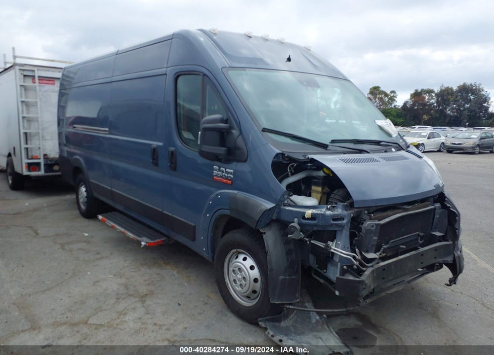 2021 RAM PROMASTER 3500 CARGO VAN HIGH ROOF 159 WB EXT VIN: 3C6MRVJG5ME556700