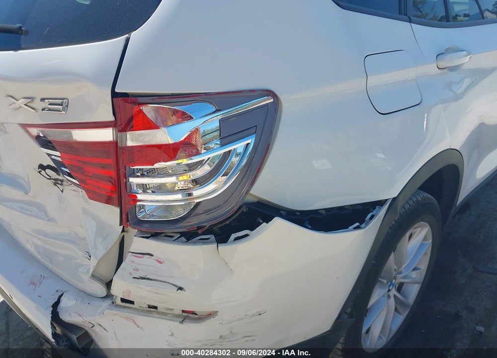 2017 BMW X3 XDRIVE28I VIN: 5UXWX9C31H0T25251