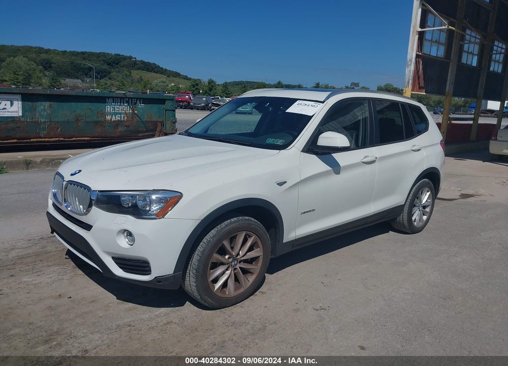 2017 BMW X3 XDRIVE28I VIN: 5UXWX9C31H0T25251